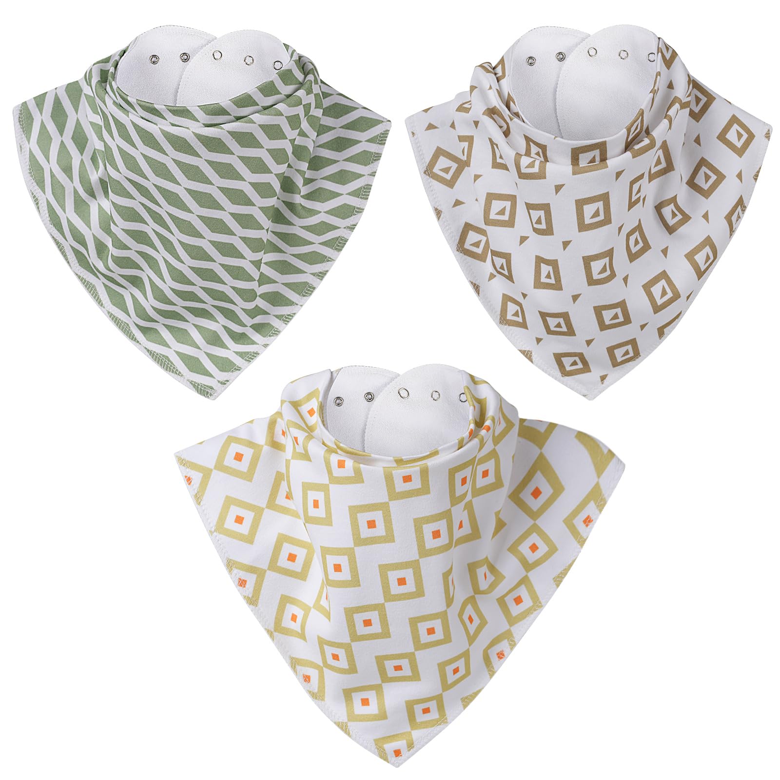 Adult Drool Bandana Bibs, Large Absorbent Special Needs Bibs Set for Teens,  Adults, 4+ Years Boy Girl Men Women, Packs