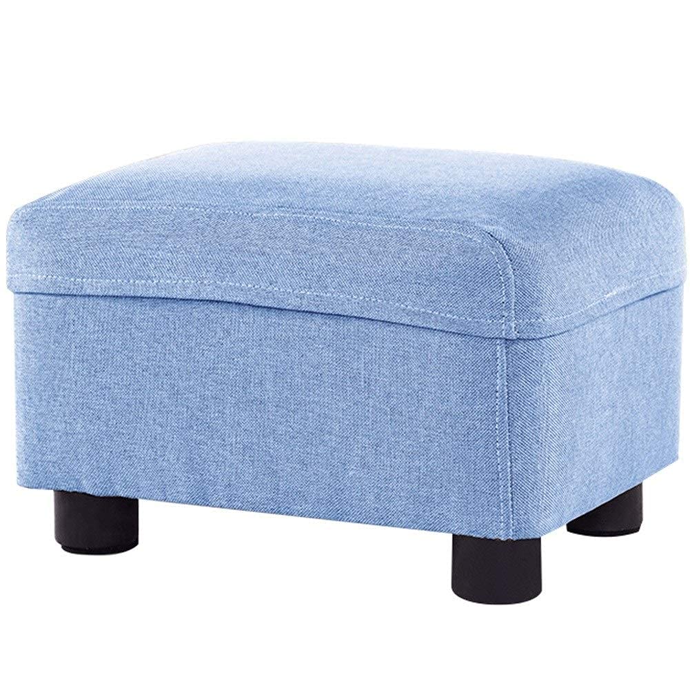 Poufs et repose-pieds bleu compact pour soulager vos jambes fatiguées