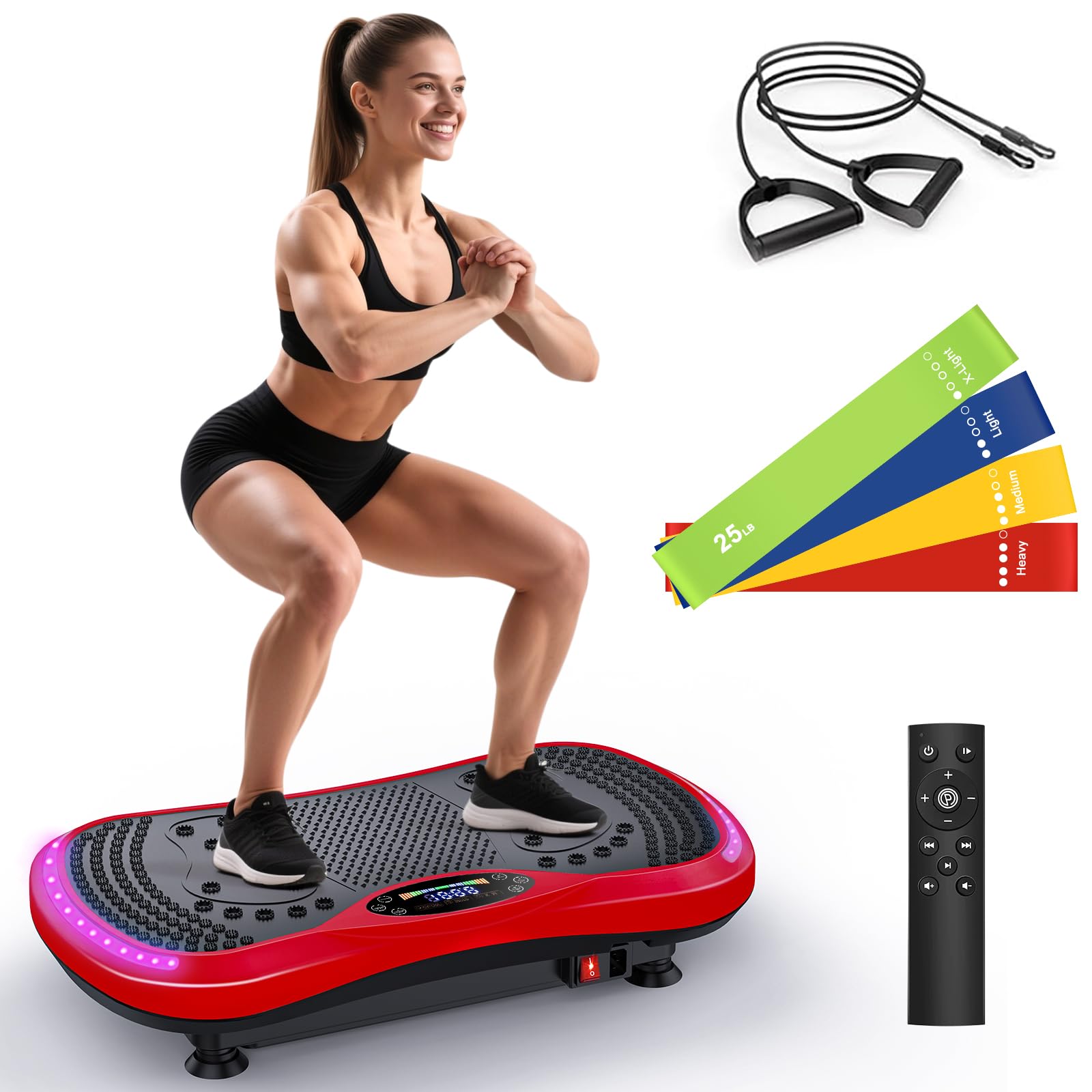 Vibration Plate Machine - Build Muscle & Burn Fat -8 Vibration Plate Machine - Build Muscle & Burn Fat -8