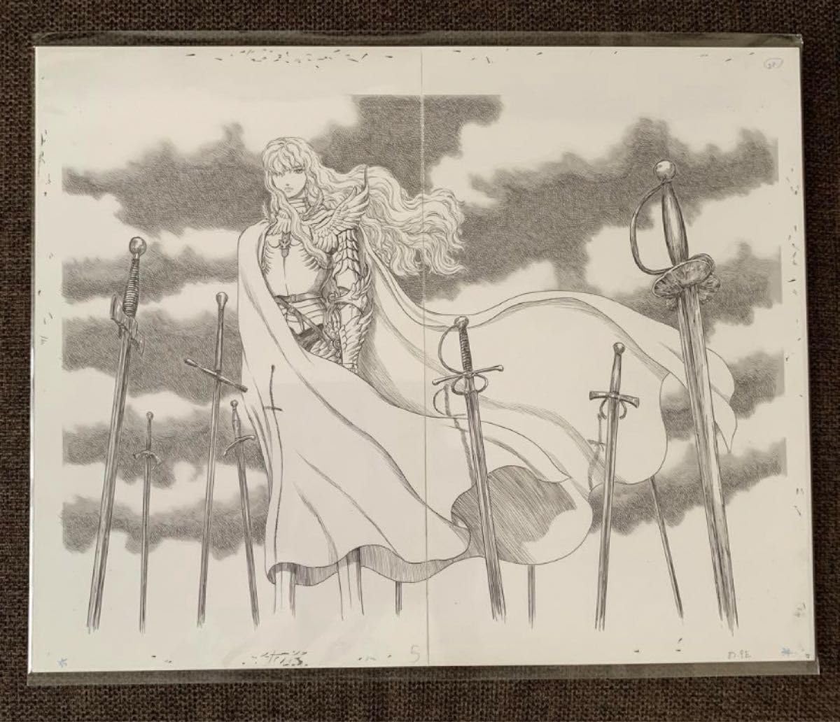 ベルセルク 複製原画 ガッツ 大ベルセルク展 Amazon.co.jp: F6キャラファインボード typeH ガッツ キャスカ