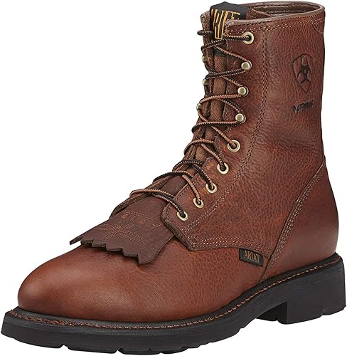 ARIAT Men's Cascade 8" Waterproof Work Boot Western