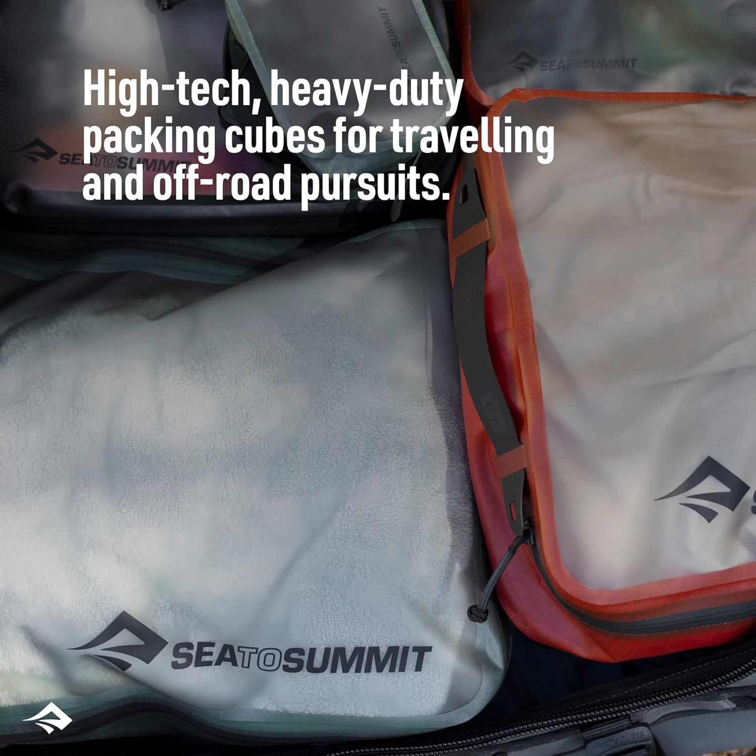 Hydraulic Packing Cube Set - 0.75L, 1.5L, 3.5L - Image 2