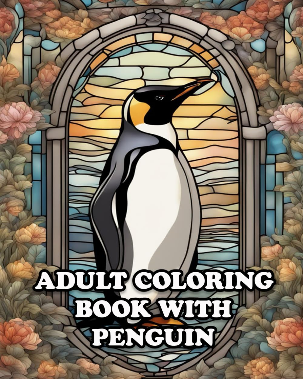 Adult Coloring Book with Penguin: For Stress Relieving in Amazing Penguin Coloring World