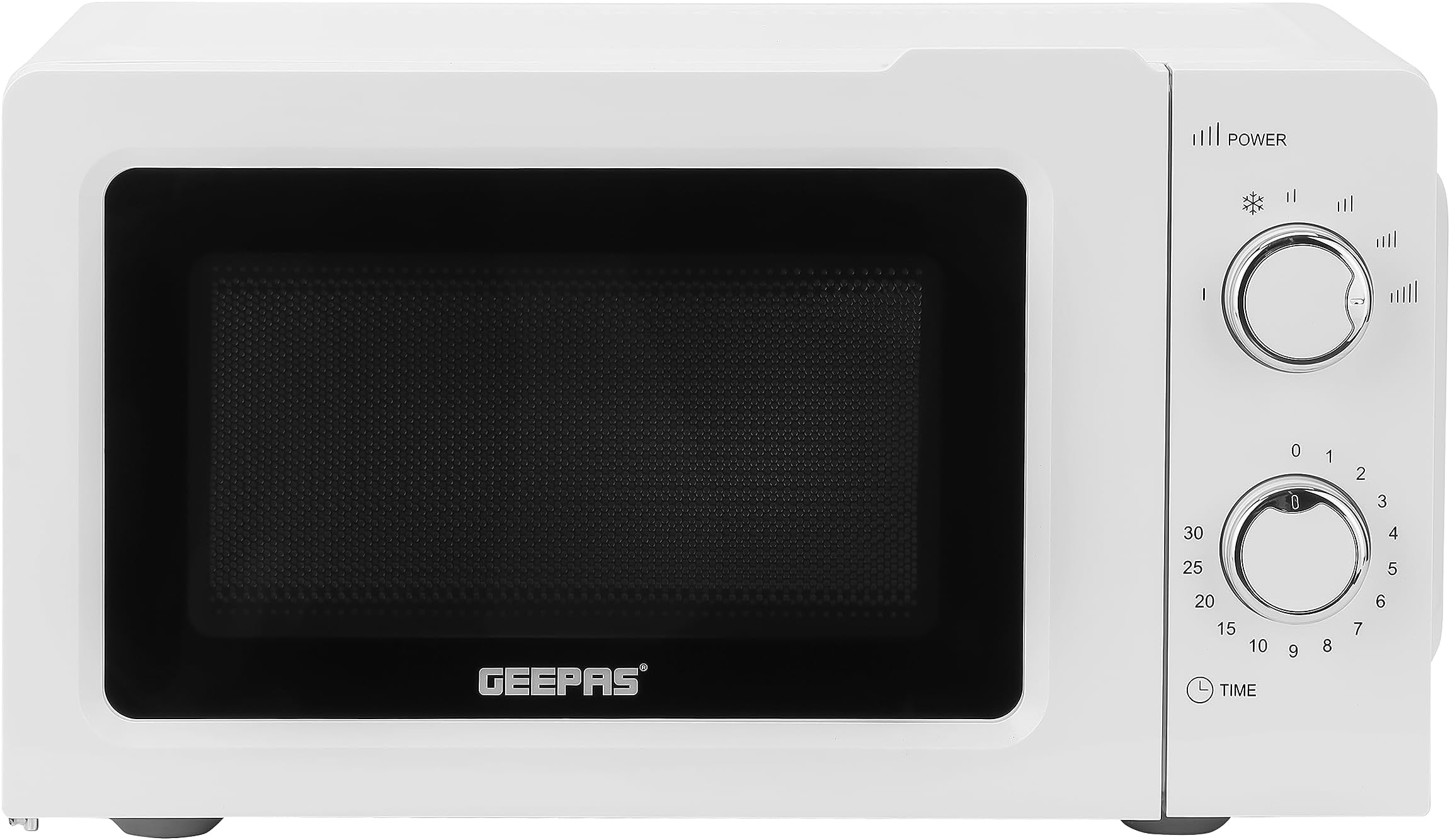 Geepas GMO1899 20L Microwave Oven 1100W Solo Microwave Oven with 5
