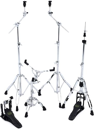 Mapex Armory - Paquete de 5 piezas con pedal único, cromado