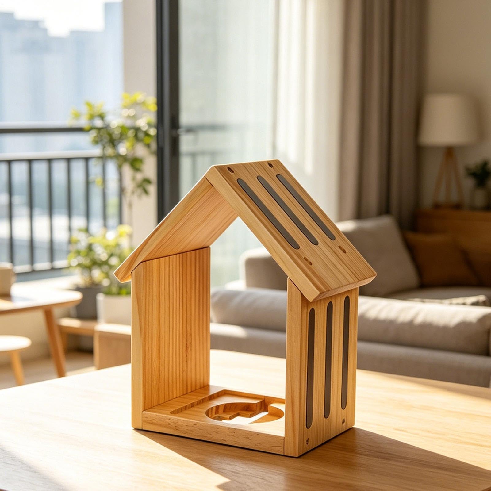Mensola per Figure Casetta decorativa in legno magnetica da parete | Mensole per Collezionisti per 12-40 Figure Collezionabili, Stanza dei Giochi, Camera dei Bambini, Casa, Camera da