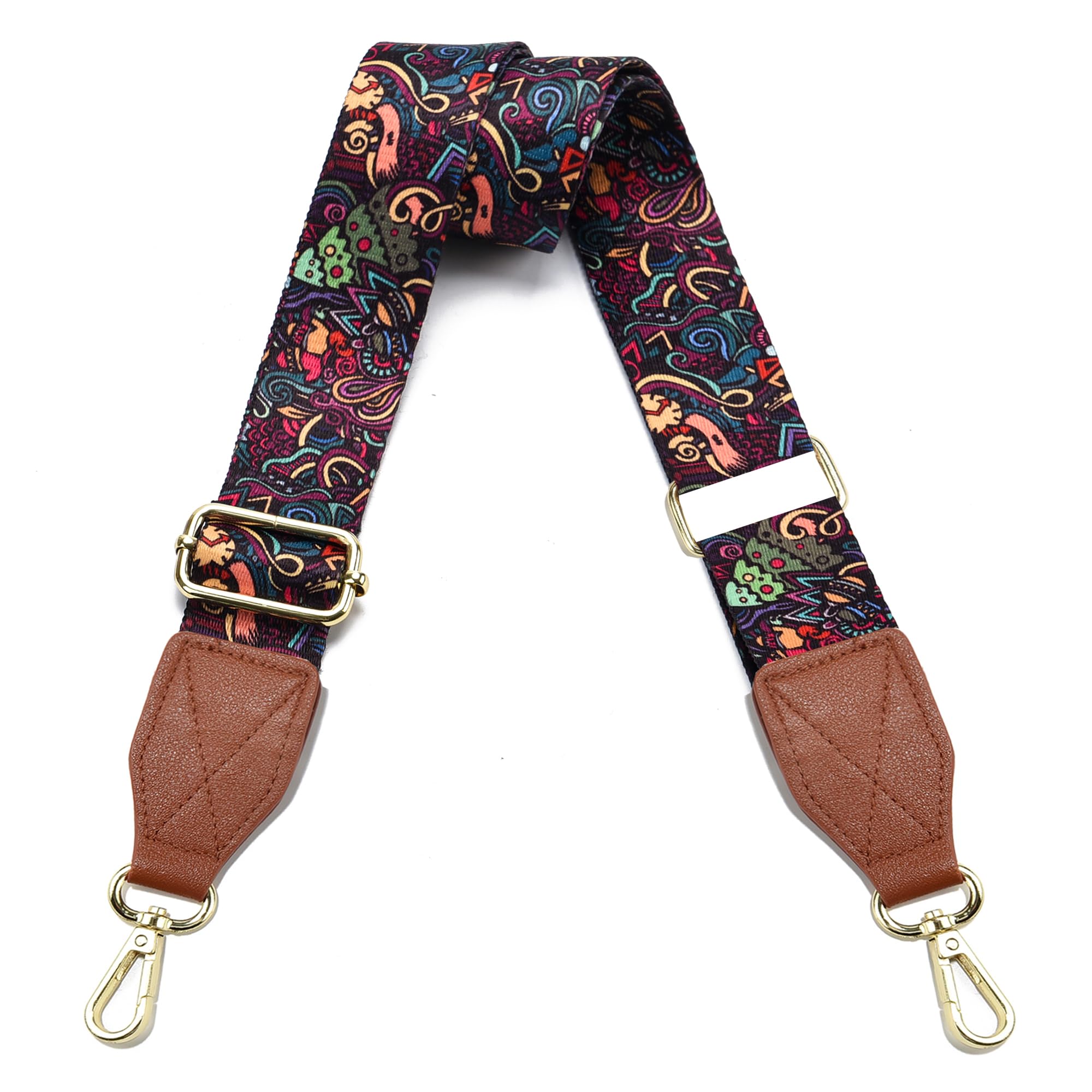 LEMEDE Purse Strap Replacement Crossbody 1.5" Wide Shoulder Strap Adjustable Straps Handbag Strap Replacement Belts