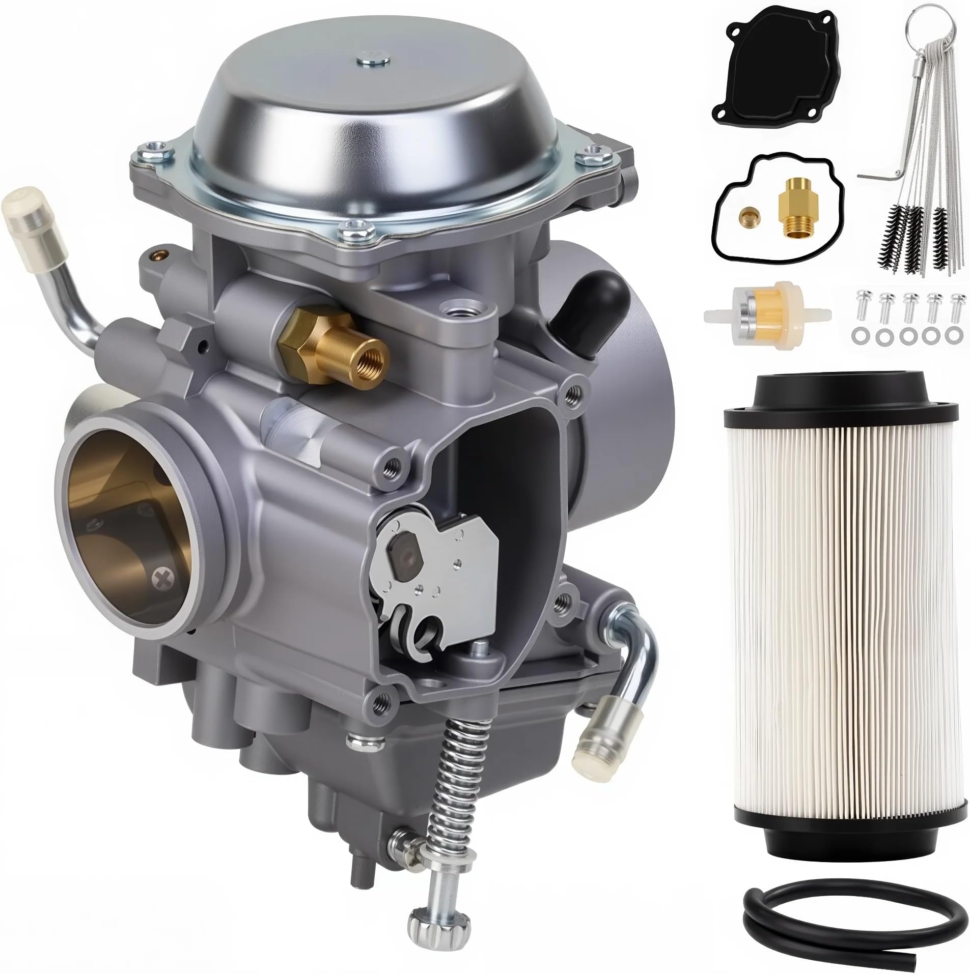 MOTOALL Carburetor Repair Kit Carb Kit Fits For Polaris Sportsman 500 4x4 HO 2001