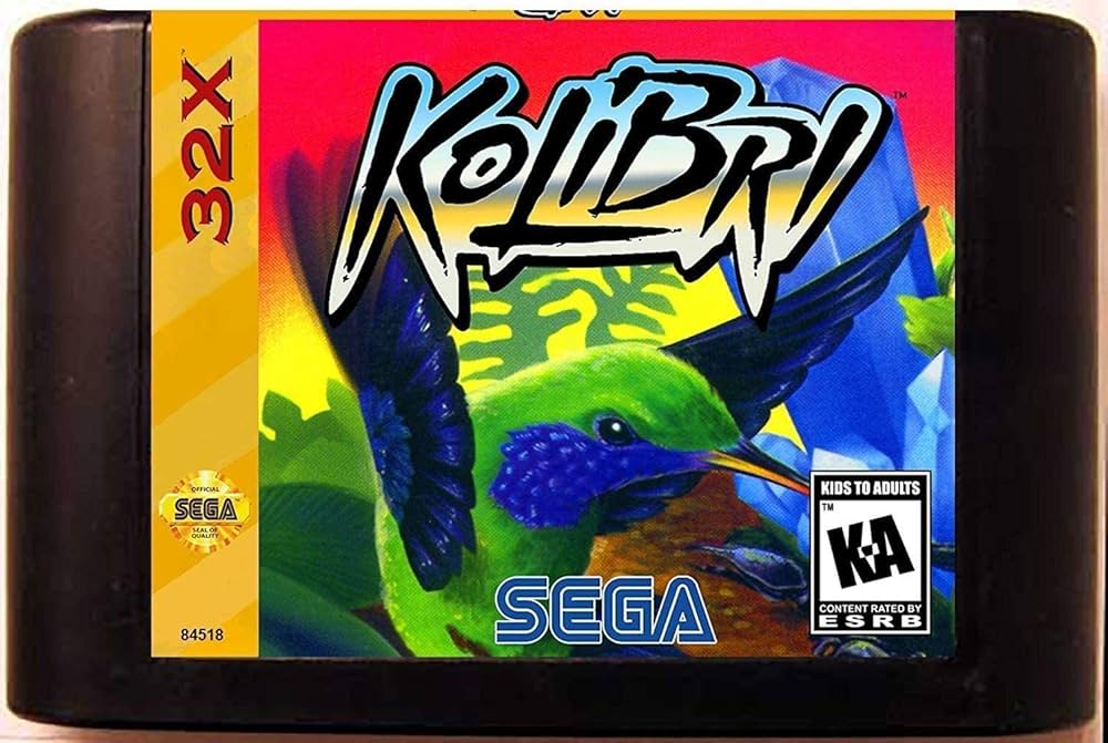 Amazon.com: Kolibri (Sega Genesis 32X)- Reproduction Video Game