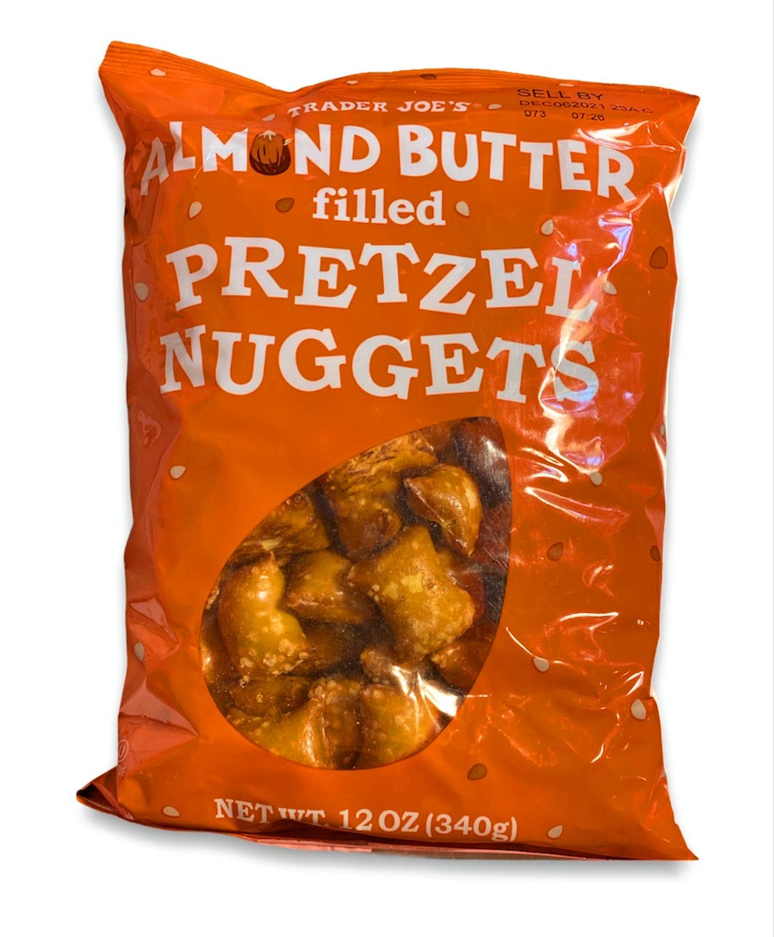 Trader Joe's Almond Butter Filled Pretzel Nuggets (4 packs),3X-Large