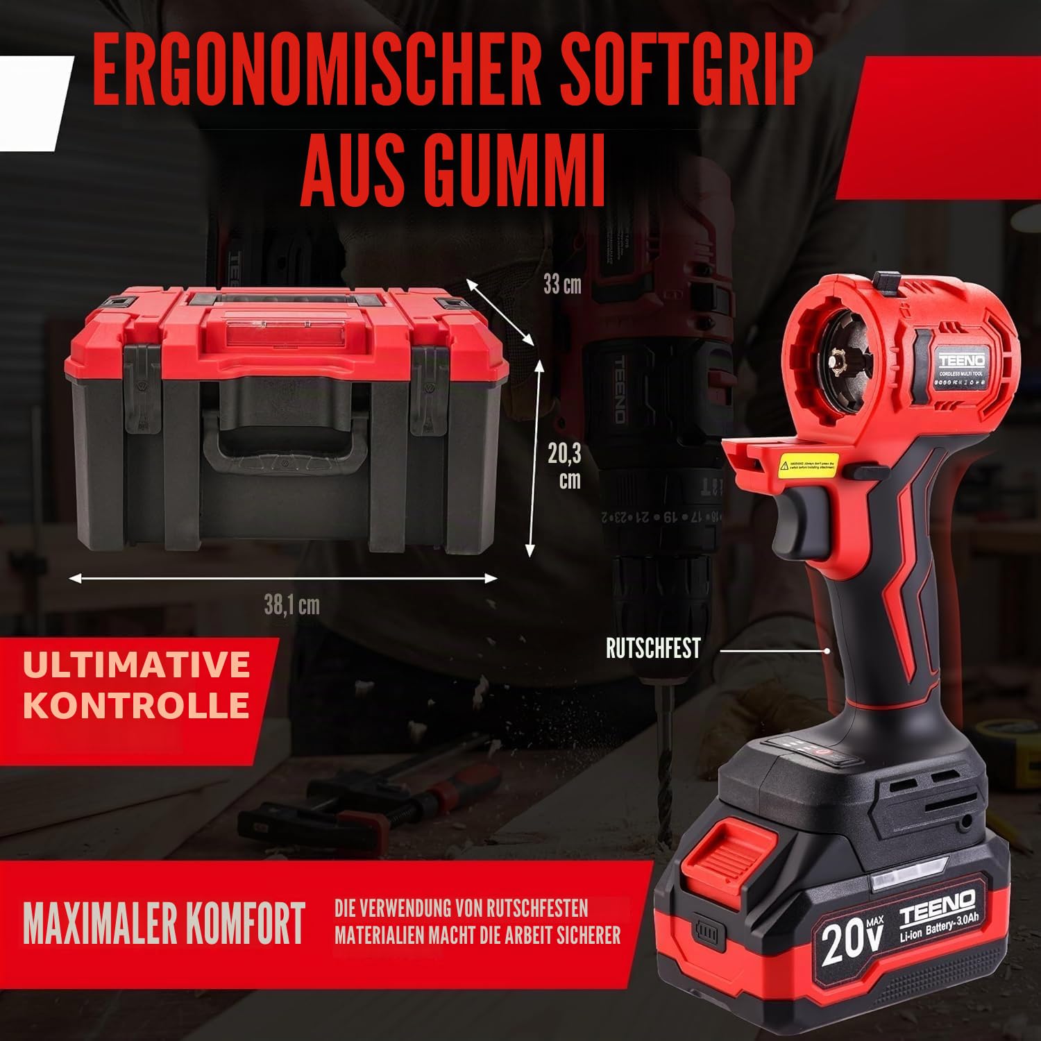 TEENO Gimoka Gran Bar Kaffeebohnen, reichhaltig und cremig, 6er-Set, 1 kg pro Packung, + Schlüsselservice Smarter Italy Shop