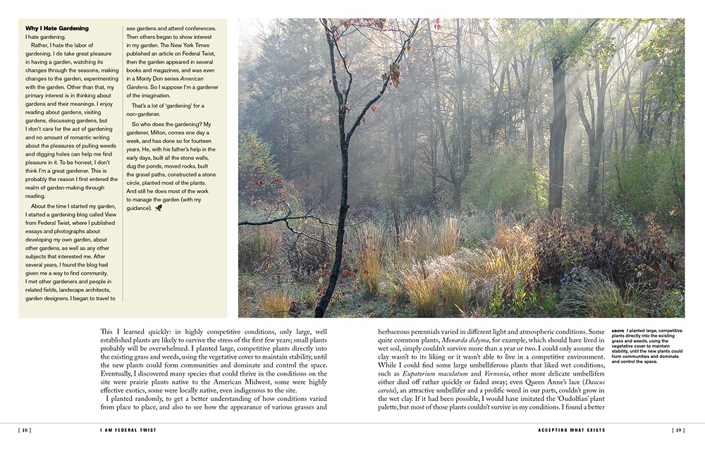 The View from Federal Twist: A New Way of Thinking About Gardens, Nature and Ourselves