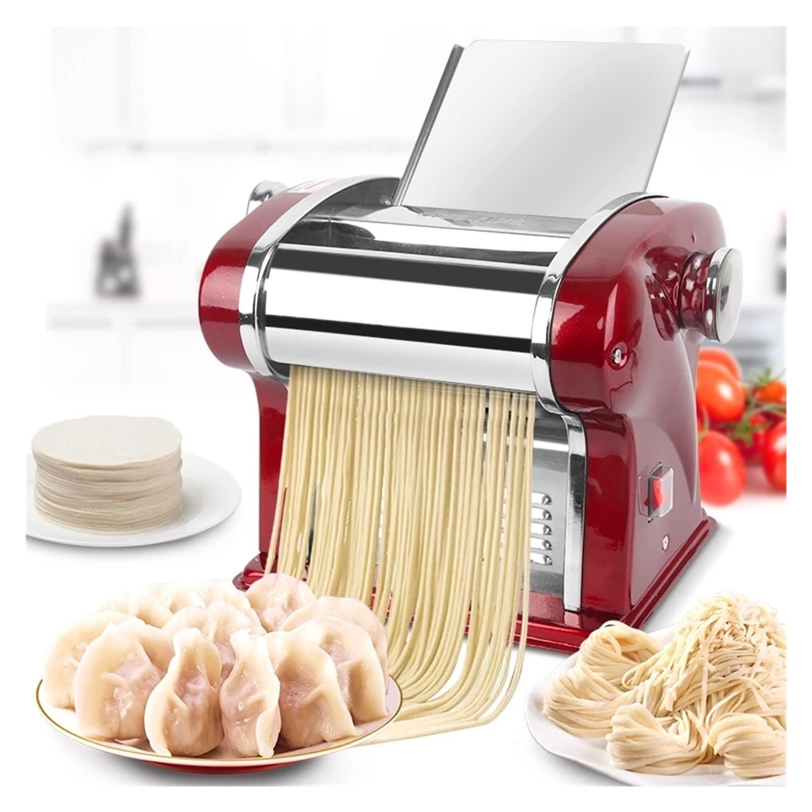 Machine à nouilles électrique appareil pâte raviolis boulettes acier inoxydable