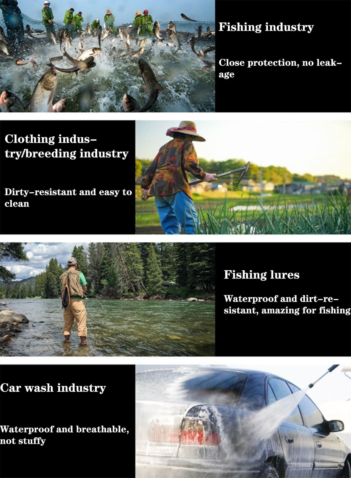 Pantaloni Impermeabili Uomo,Abbigliamento Pesca,Scafandro PVC Per Pescare Stivali Da Pesca Trampolieri Lavoro Da Palombaro Trampolieripesca,Caldo E Resistente Per Lavorare In Acque Fredde