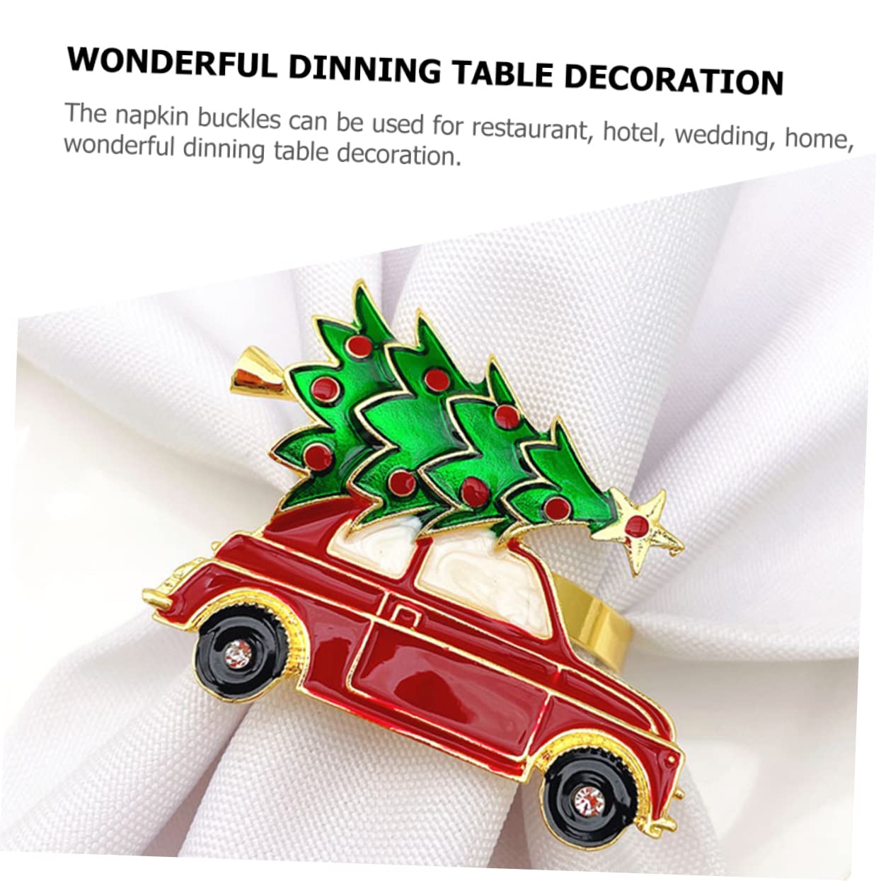 TOPBATHY 18stücke Metall Weihnachts-serviettenringe Für Tischdekoration Napkin Für Hochzeiten Und Familienessen Für Festliche Anlässe Und Besondere Feiern