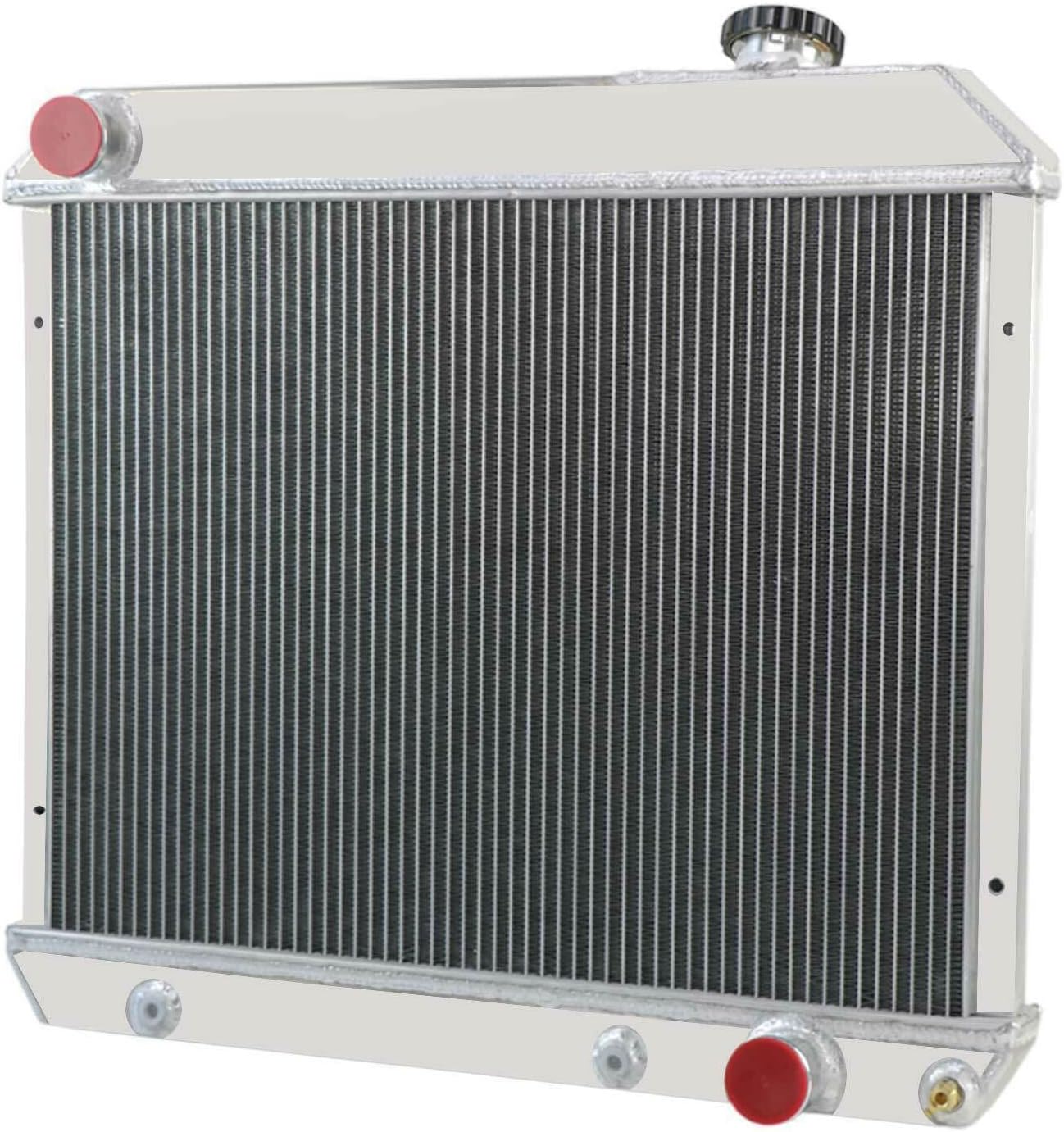 Amazon.com: RADREPLA 4 Row Aluminum Radiator for 1963-1966 Chevy C/K ...