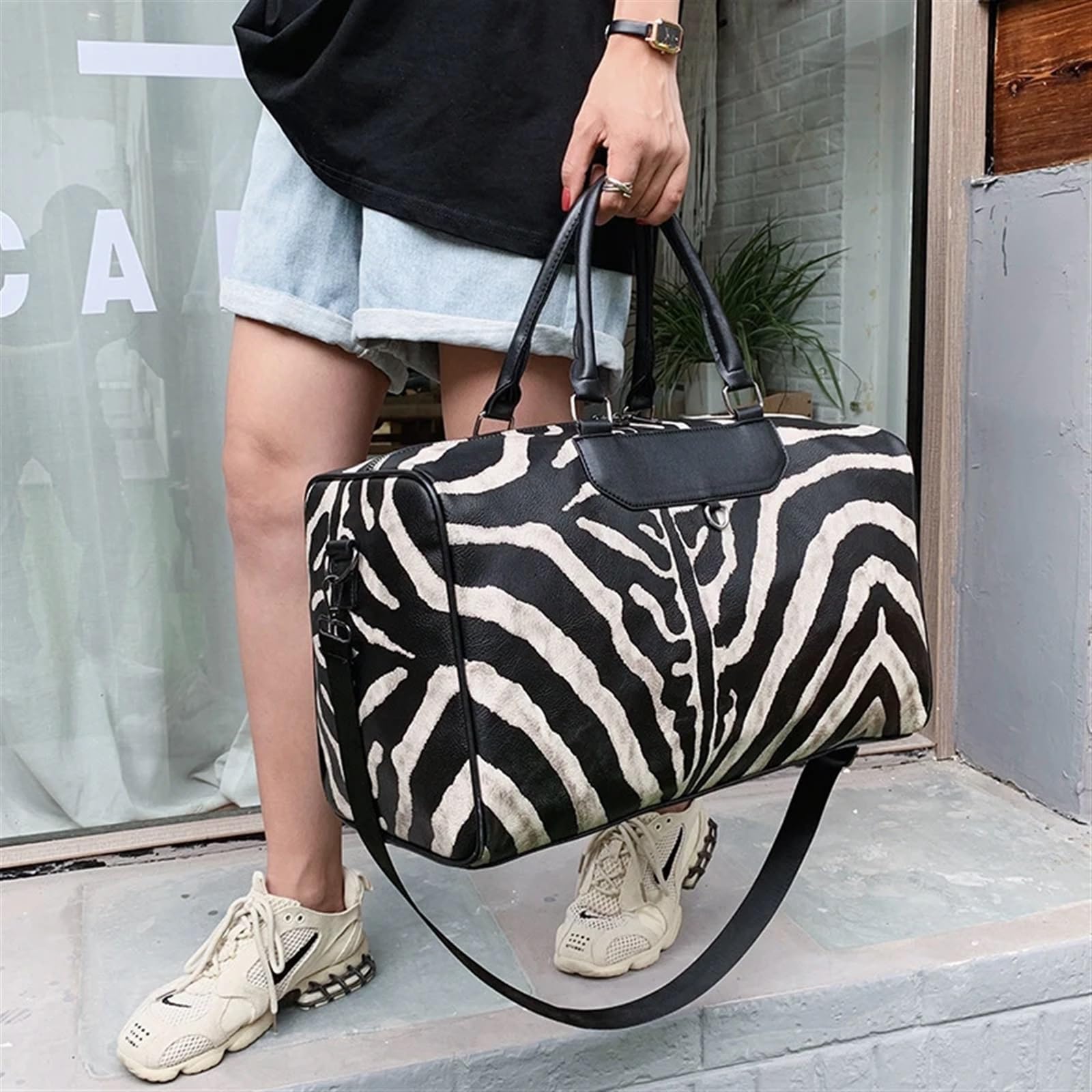 Ligera Bolsa De Viaje Maleta de Mano Grande, Bolso de Mano, Bolso de Cuero for Mujer, Bolso de Hombro, Bolsas de Mano for Mujer, Maleta de Viaje Bolsa De Equipaje