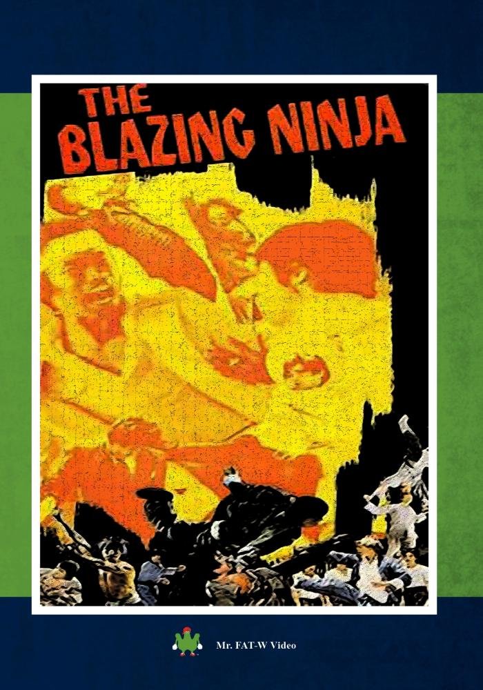 The Blazing Ninja DVD artes marciales importado de Estados Unidos