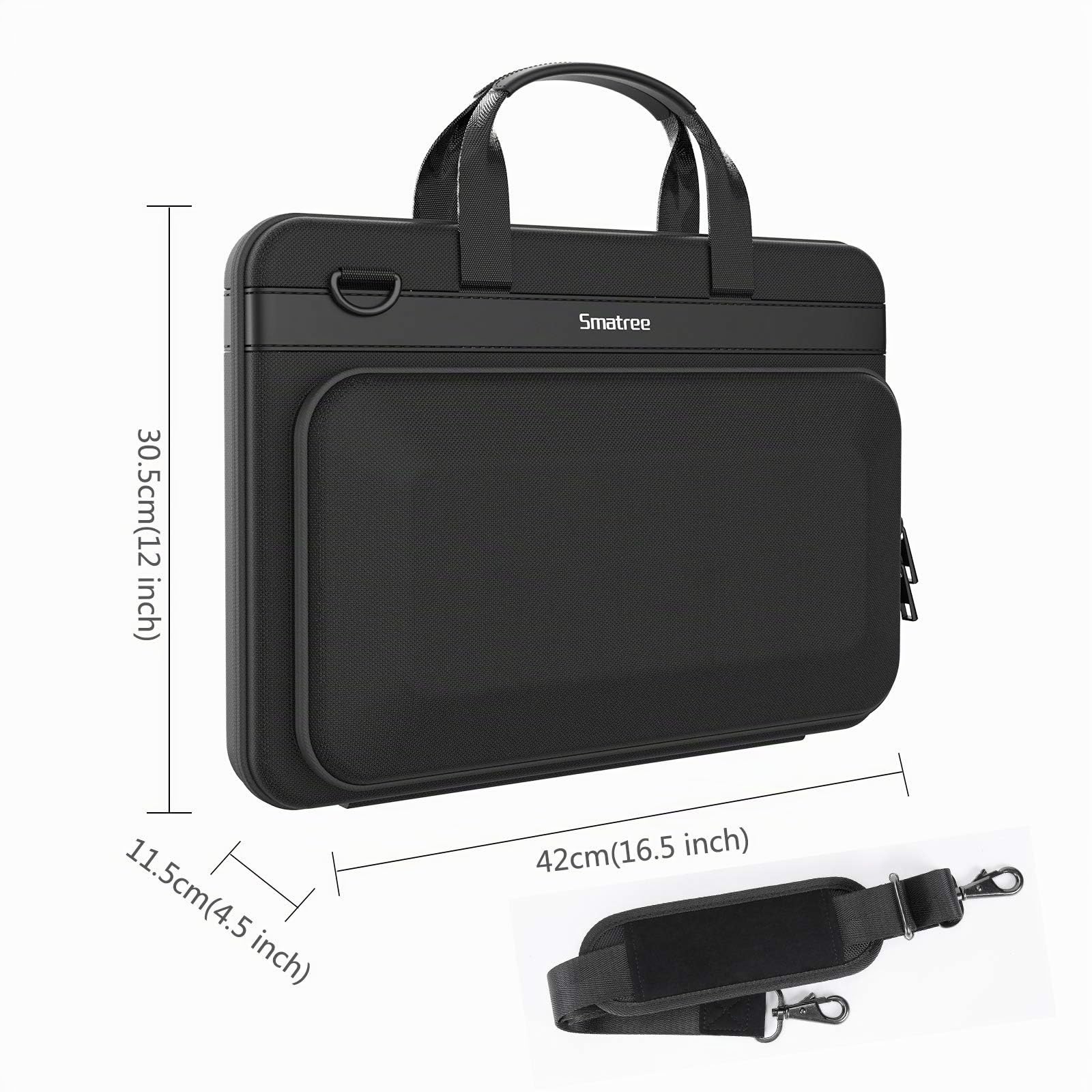 Smatree Laptop Hartschale Aktentasche 16 Zoll, Tragetasche Kompatibel für 15,6-16zoll Samsung Galaxy Book3 360/Book3 pro/Book3 Ultra/Book3 pro 360/Book2 Pro 360 Tasche