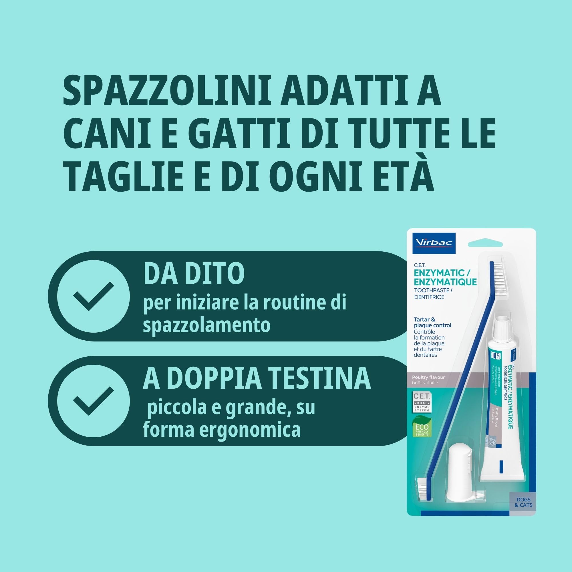 Dentifricio kit per cani