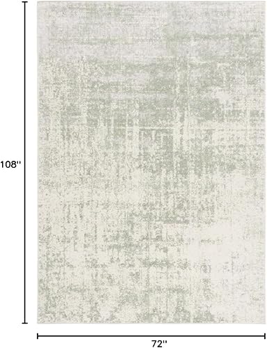 Miniatura 215 de SAFAVIEH Adirondack Collection Tapete de área XL, 12 x 15 pies, color crema y dorado, diseño abstracto moderno, no desprende pelusa y de fácil