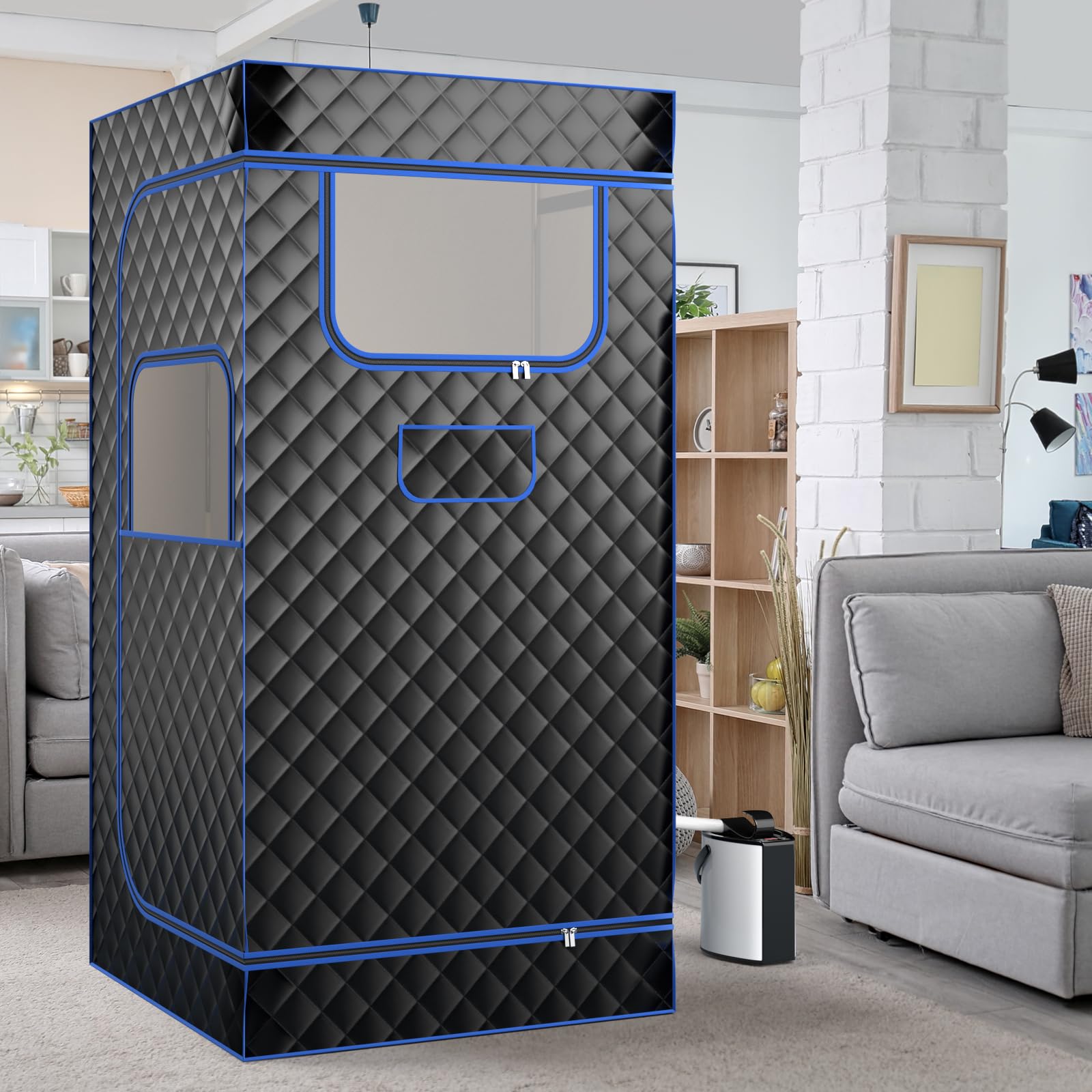Amazon.com : Giantex Portable Sauna Box, Full Body Steam Sauna for