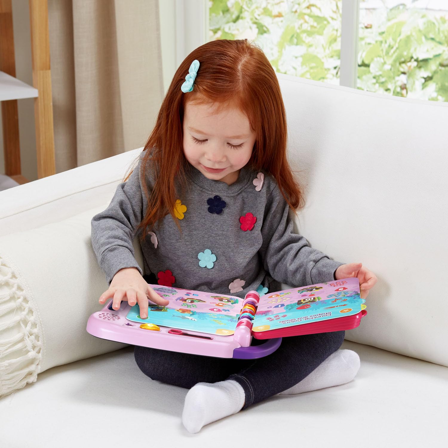 LeapFrog Violet and Friends Livre d'activit s pr scolaires Rose