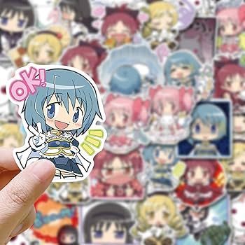 Amazon.co.jp: 魔法少女まどかマギカ シール ステッカーセット 漫画 鹿