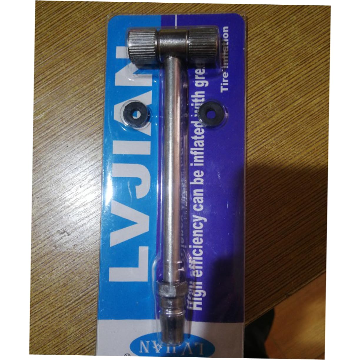 Mikinona Inflatable Pole Tire Inflation Chuck Metal Air Chuck for Car t Shaped Air Chunk Durable Construction