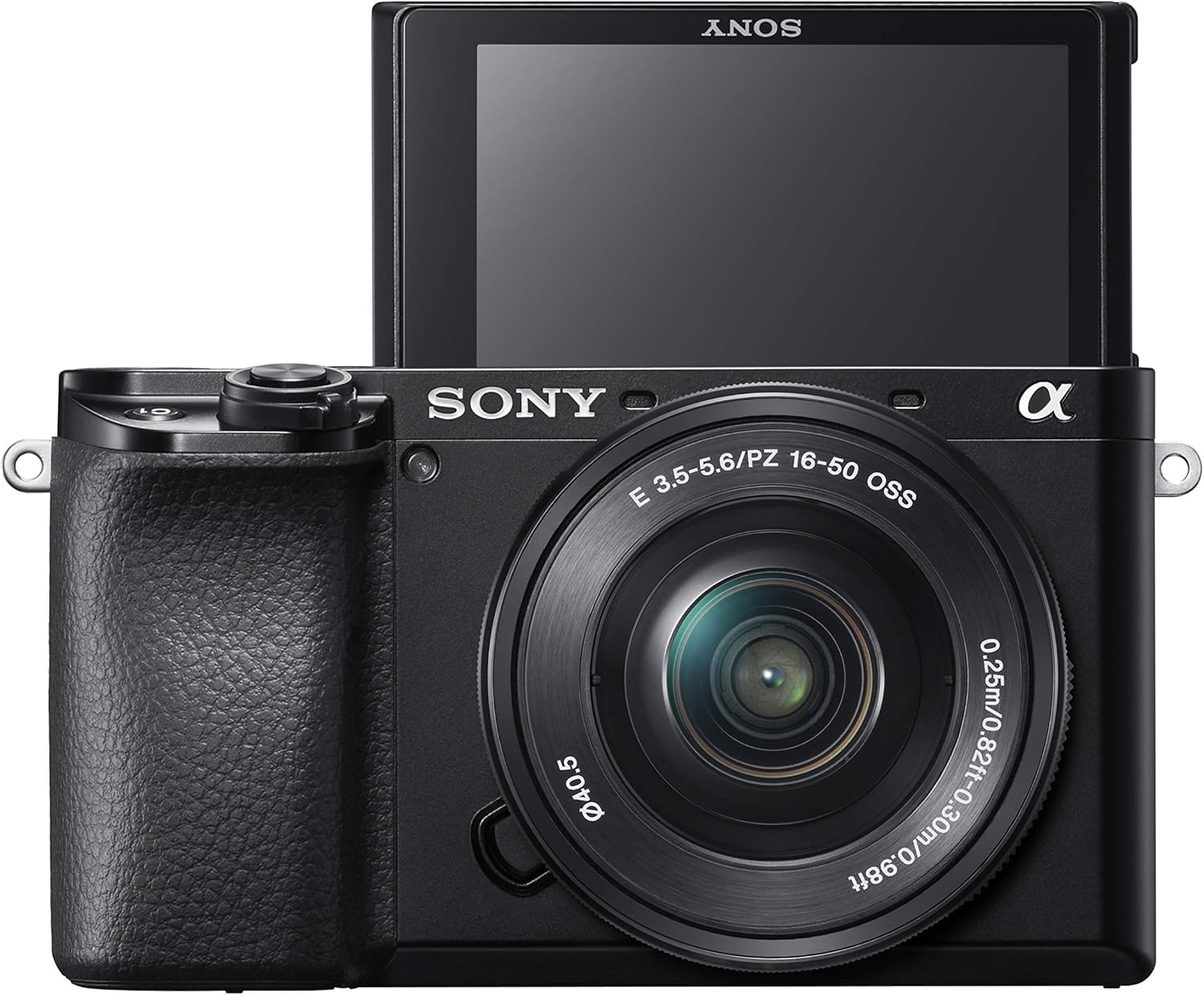 Sony Alpha 6100 | Appareil Photo Numérique Hybride APS-C en kit Objectifs Zoom E 16-50mm f/3.5-5.6 PZ OSS et E 55-210mm f/4.5-6.3 OSS (AF en 0.02s, Suivi des Yeux, Vidéo 4K, Ecran Selfie Vlogging)