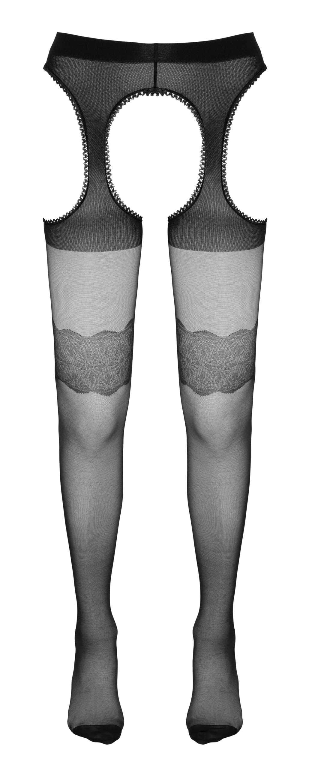 Cotelli Collection Large Tights with Garter