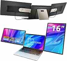Amazon.co.jp: Laptomo S7 トリプルモニター 16インチ FHD 1080P