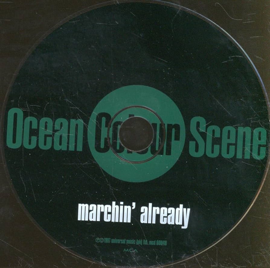 英2discs LP Ocean Colour Scene Marchin Already MCA60048 MCA