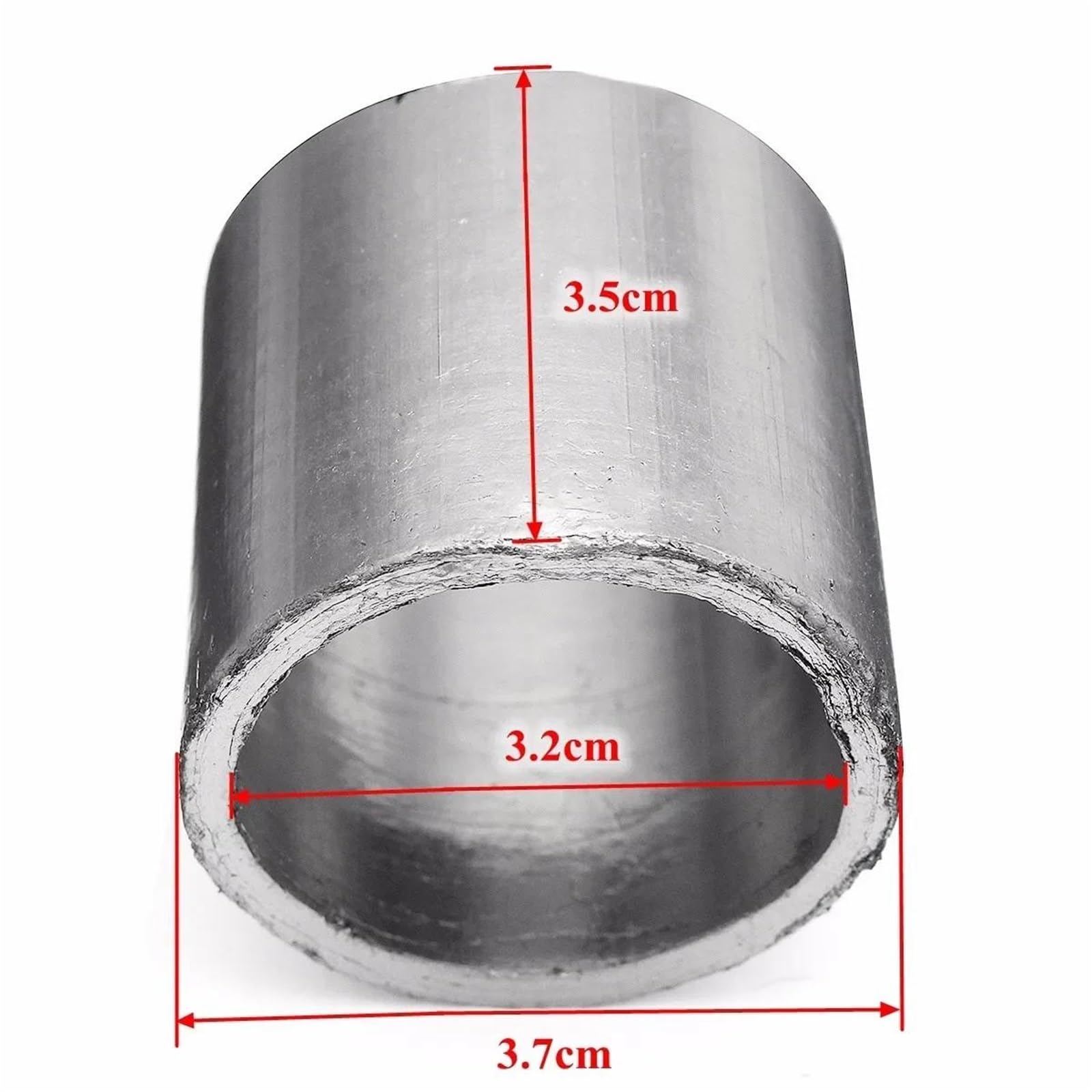 Guarnizione In Grafite Per Tubo Di Scarico, Anello Tenuta, Connettore Silenziatore, Per Vespa GTS GTV IE GT 125 250 300 Cc