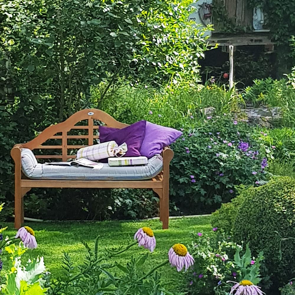 Buy Deuba Garden Bench Wooden Seat Bench 2 Seater Marlboro FSC®Certified Eucalyptus Wood Wooden