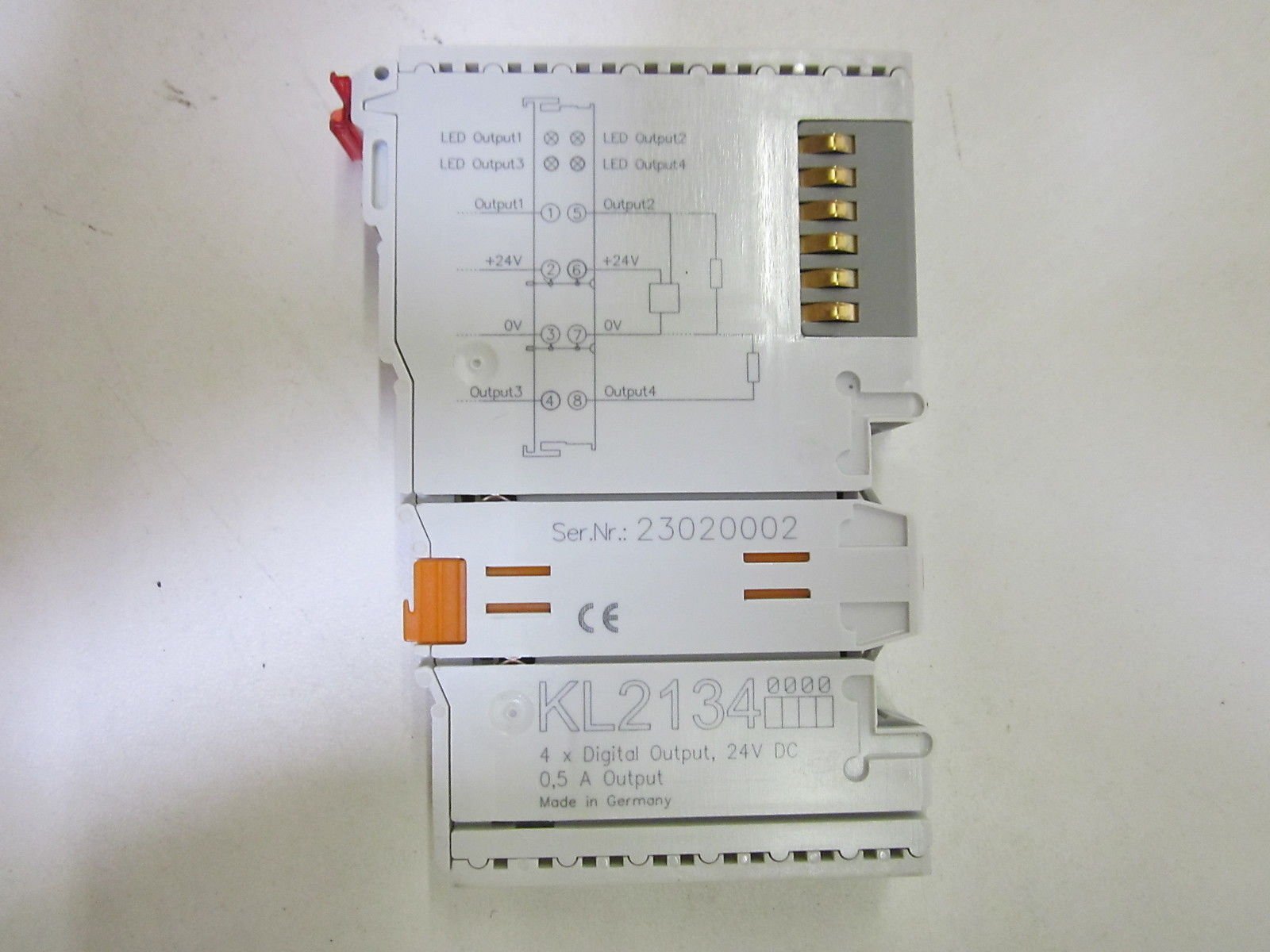 BeckhoffKl 2134 Contact Block Kl 2134