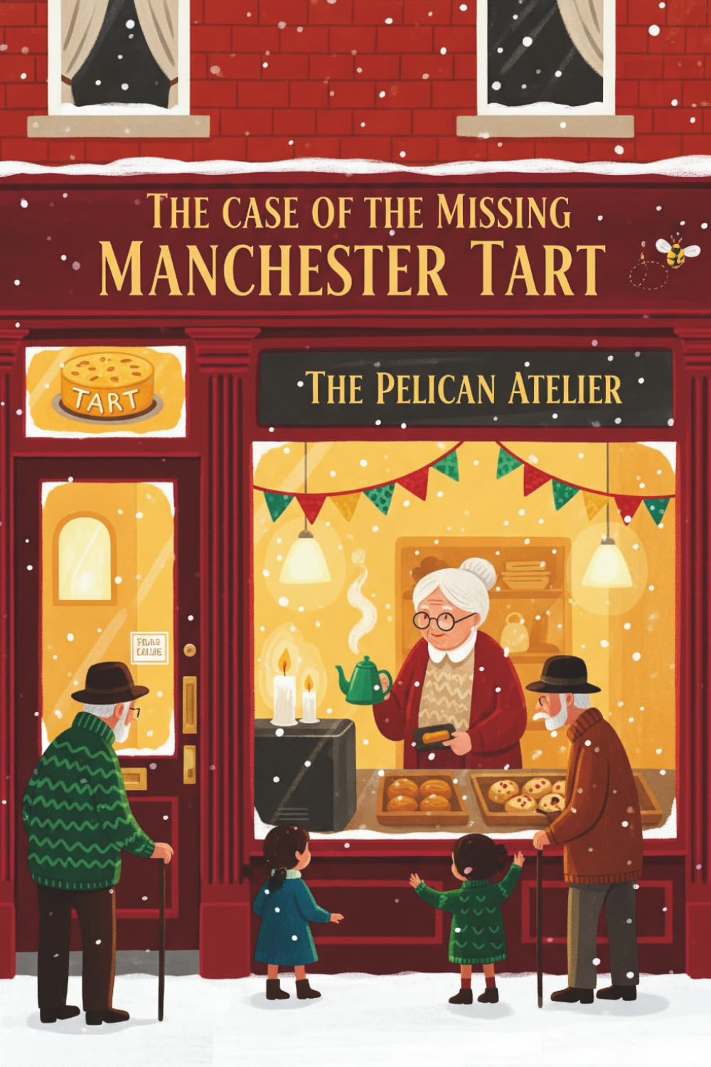 The Case of the Missing Manchester Tart: A British Cozy Mystery Puzzle Book Volume 1 of The Northern Knits Mysteries