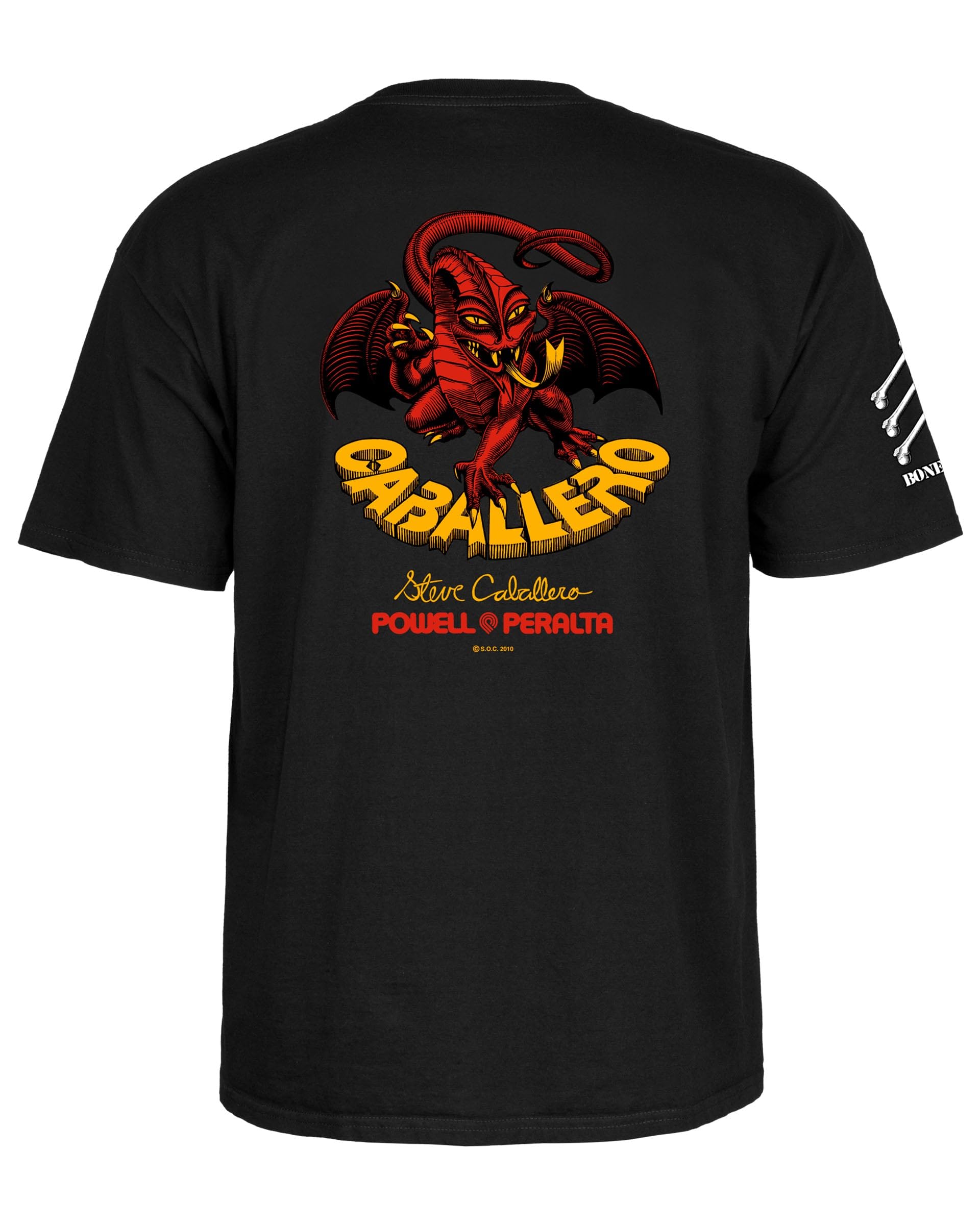 Powell-Peralta Hombres de Steve Caballero Camiseta