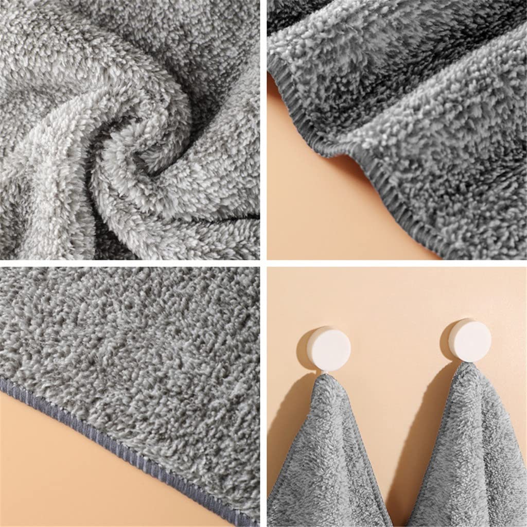 RWRAPS 5 uds. Toalla de Limpieza de Cocina, Trapos de Aceite antiadherentes absorbentes, paño para Lavar Platos, paño de Limpieza de Microfibra, paño de Cocina (Colores Mezclados, 30x30cm)