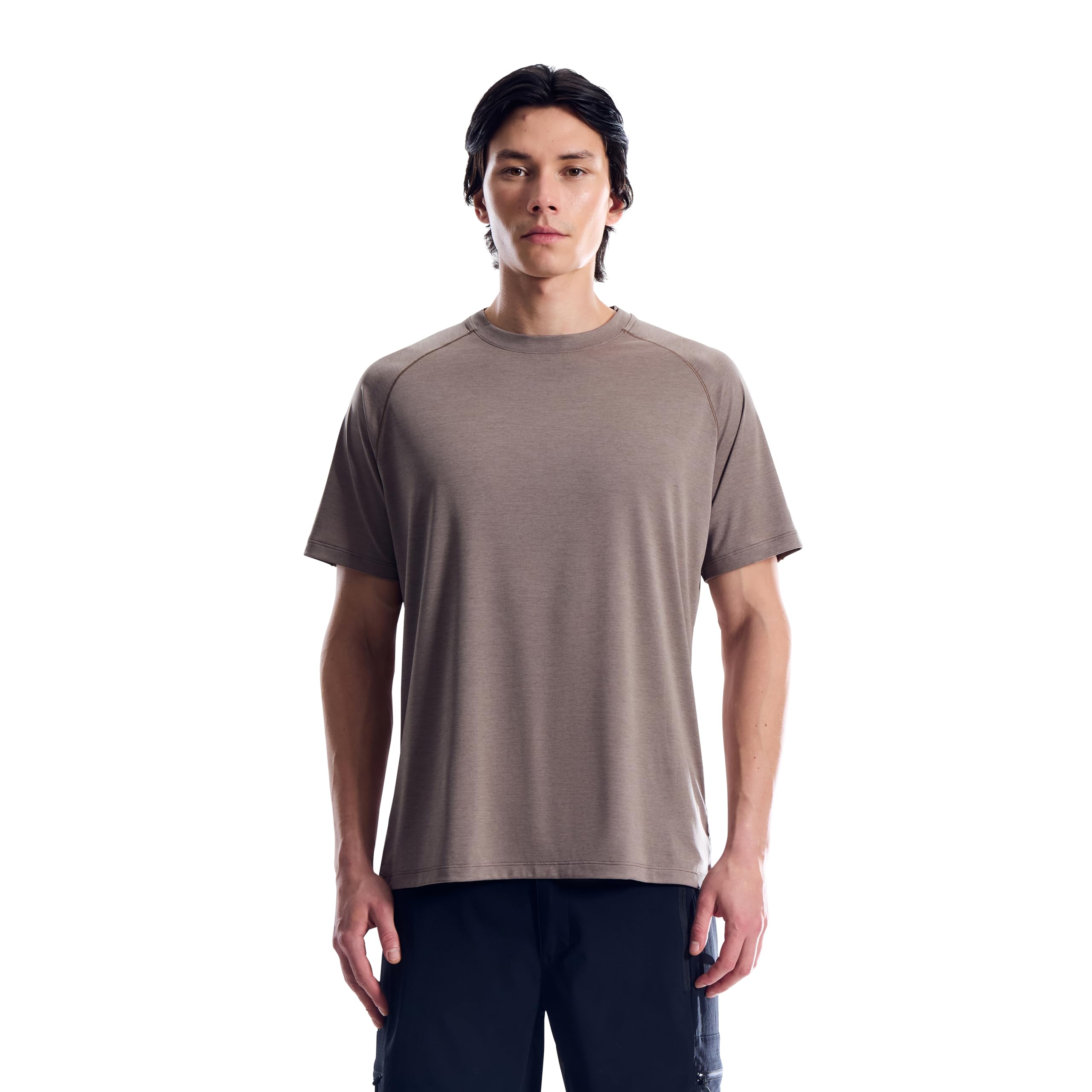 Berghaus Men's Ivyhill Light Tech T-Shirt, Light Grey, XXL