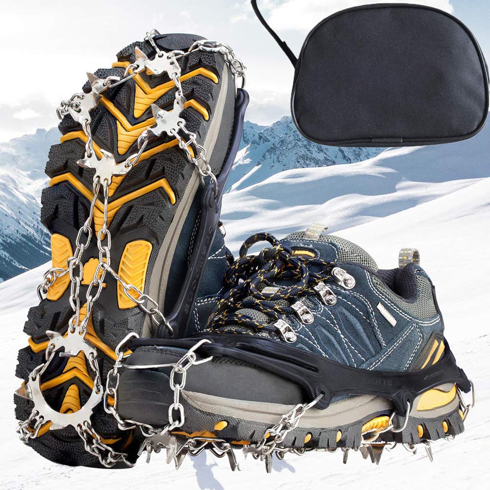 Amazon | アイゼン 19本爪 スパイク チェーンスパイク スノー アイス