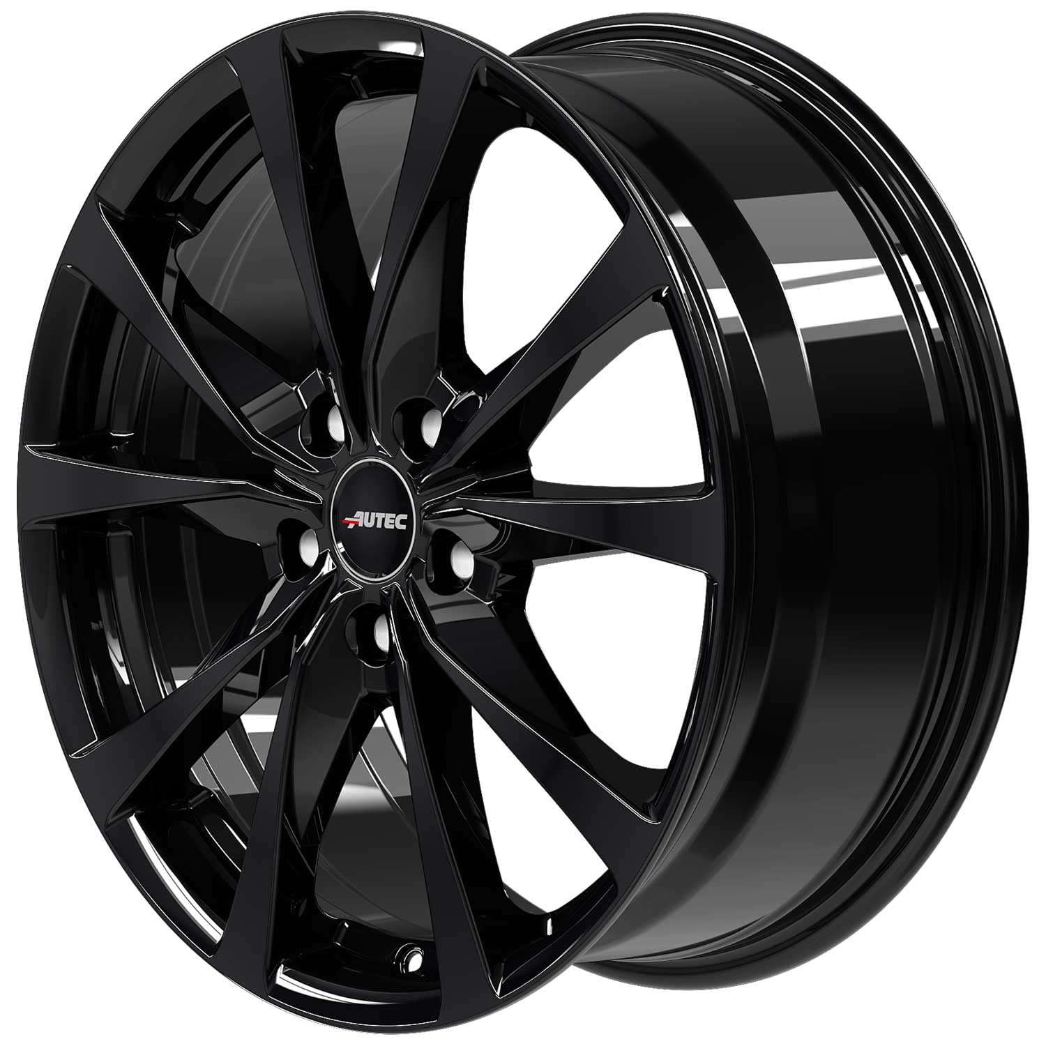 4x Cerchi AUTEC BRIXEN 6.5x16 ET41 5x112 Schwarz
