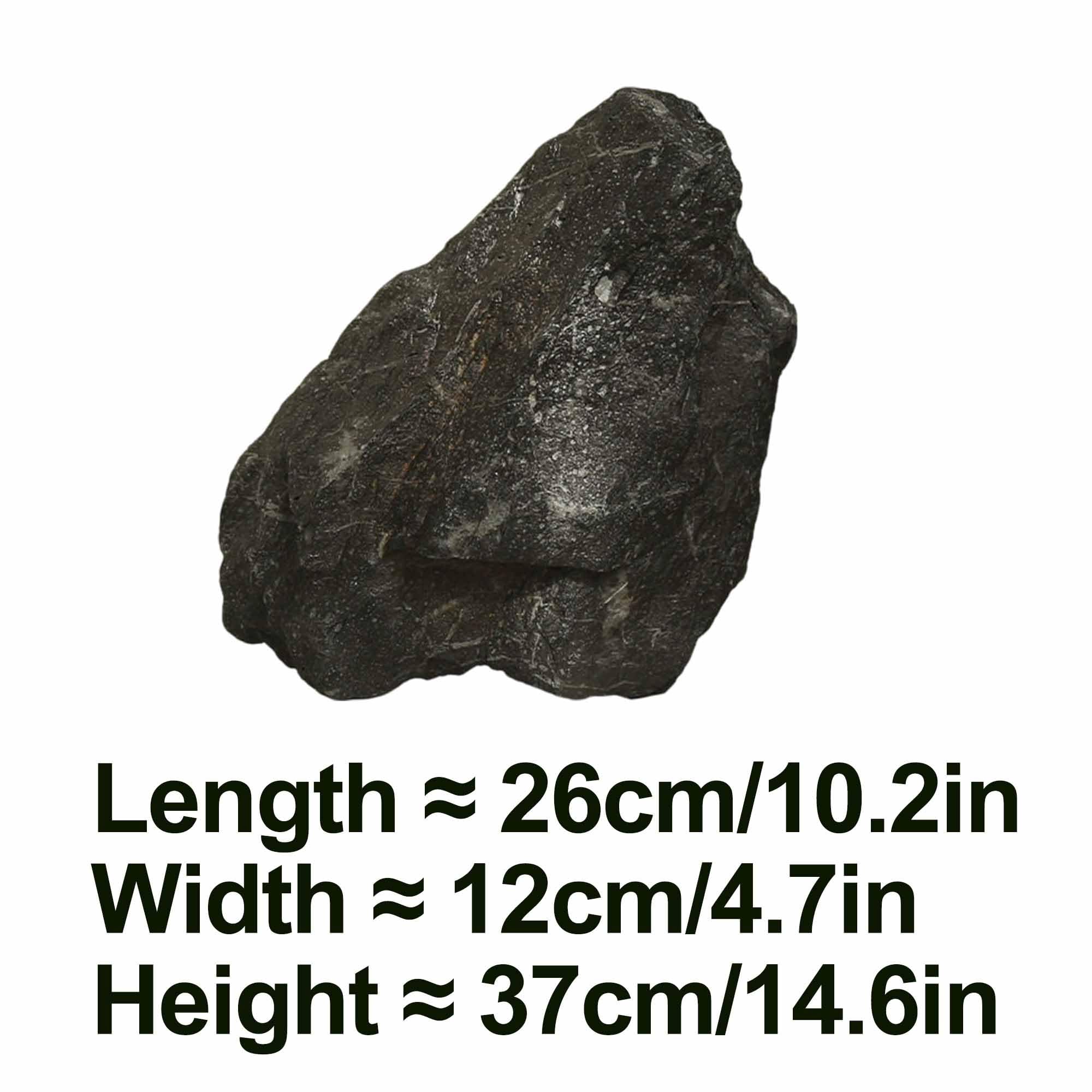 Rocas Artificiales, Roca Decorativa Ligera para paisajismo | Roca de resina impermeable para decoración de interiores, paisajismo de jardines y exhibiciones comerciales(26x12x37cm)