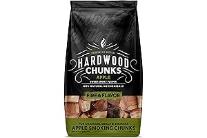 Fire & Flavor Apple Wood Chunks: Elevate Your Smoking Experience
