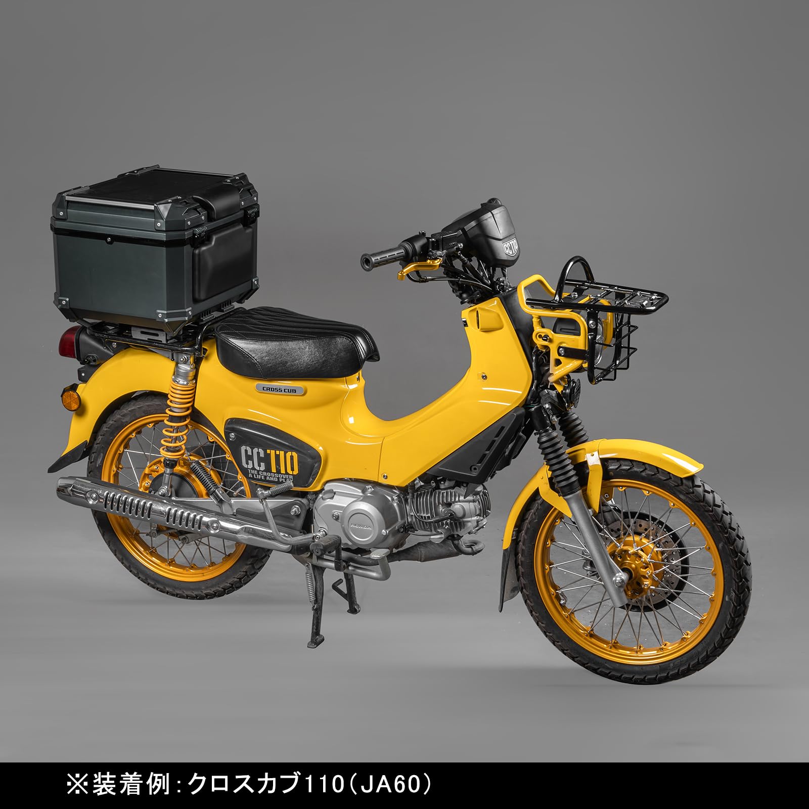 Amazon | HI-LINE フロントキャリア ヘッドライトガード 一体型