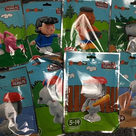 Amazon 8種類セットスヌーピーコレクタブルフィギュアパックトイザらスミニチュアおもちゃpeanuts おもちゃ おもちゃ