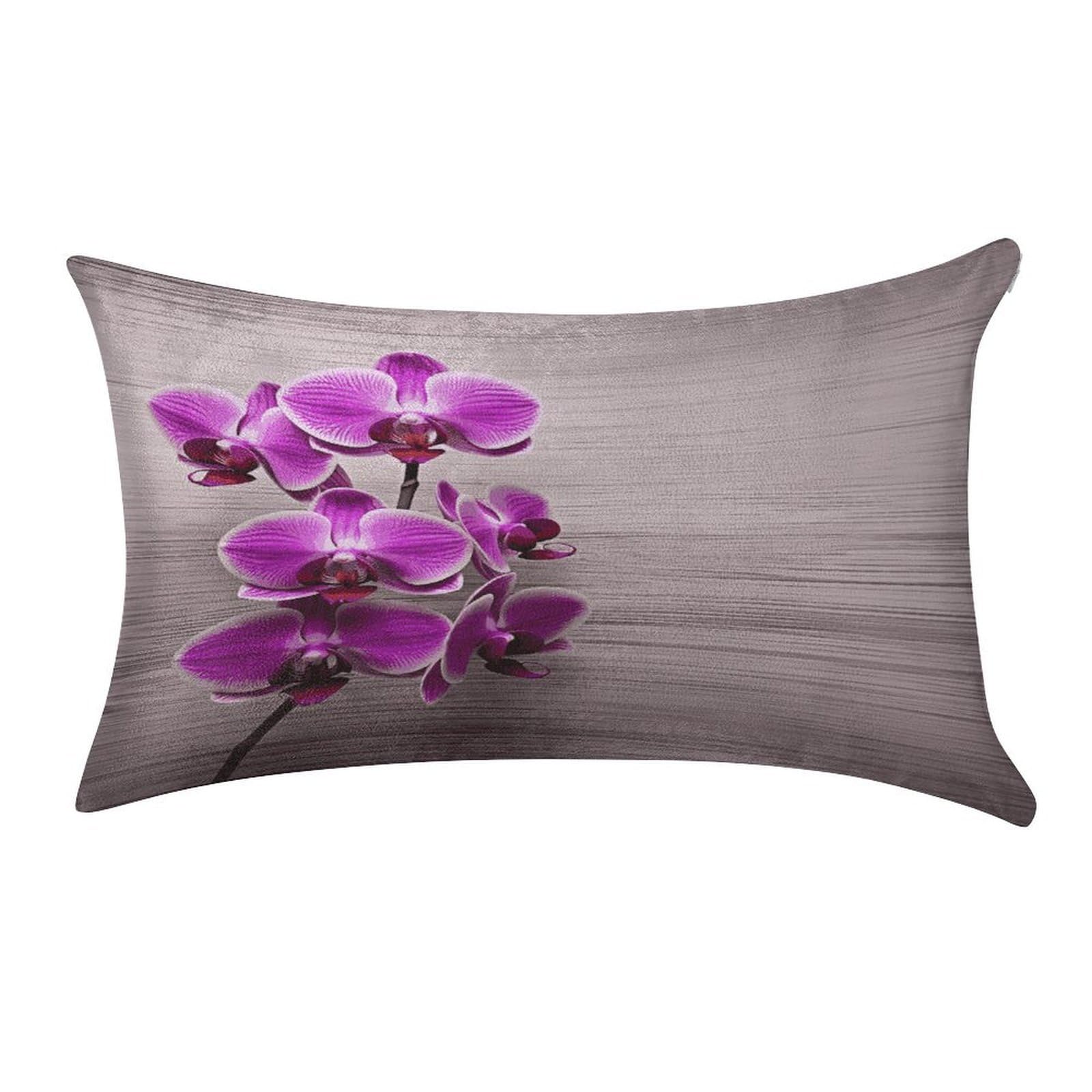 Fekiloot Style Orchid Pillow Covers Home Decor Pillow Cases