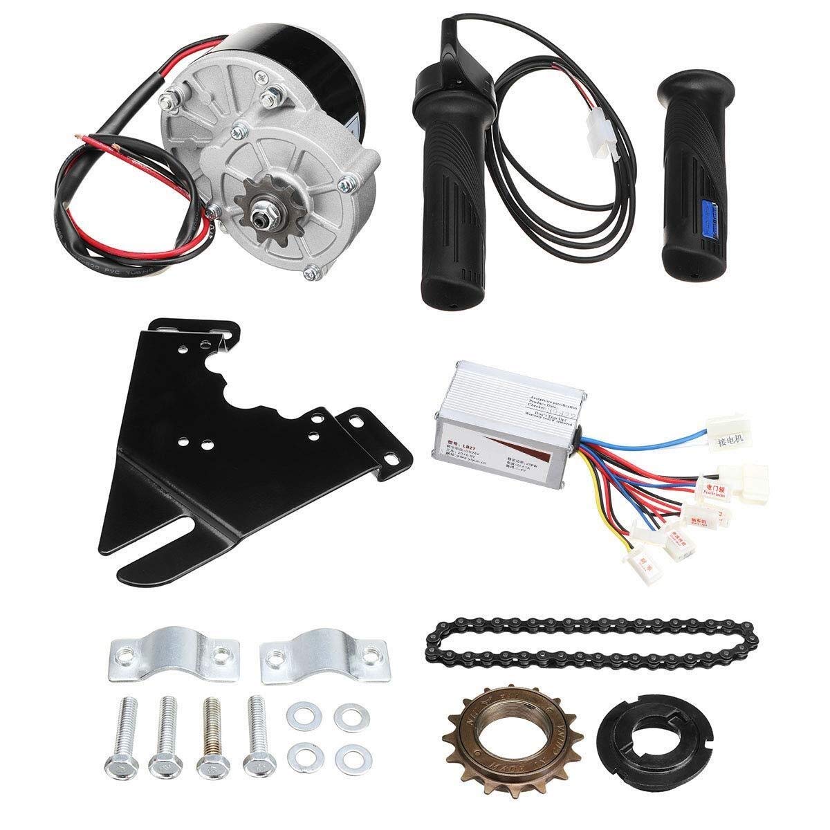 24v 250wモーター   2個の販売 Amazon | 電動自転車モーターキット 24V 250W 自転車モーター