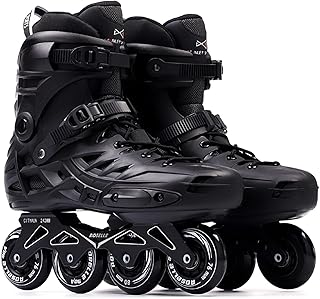 Roller Skates Inline Skates Adjustable Roller Skates,Adult Outdoor Indoor Roller Skates For Girls And Boys Beginners Performance Inline Skates