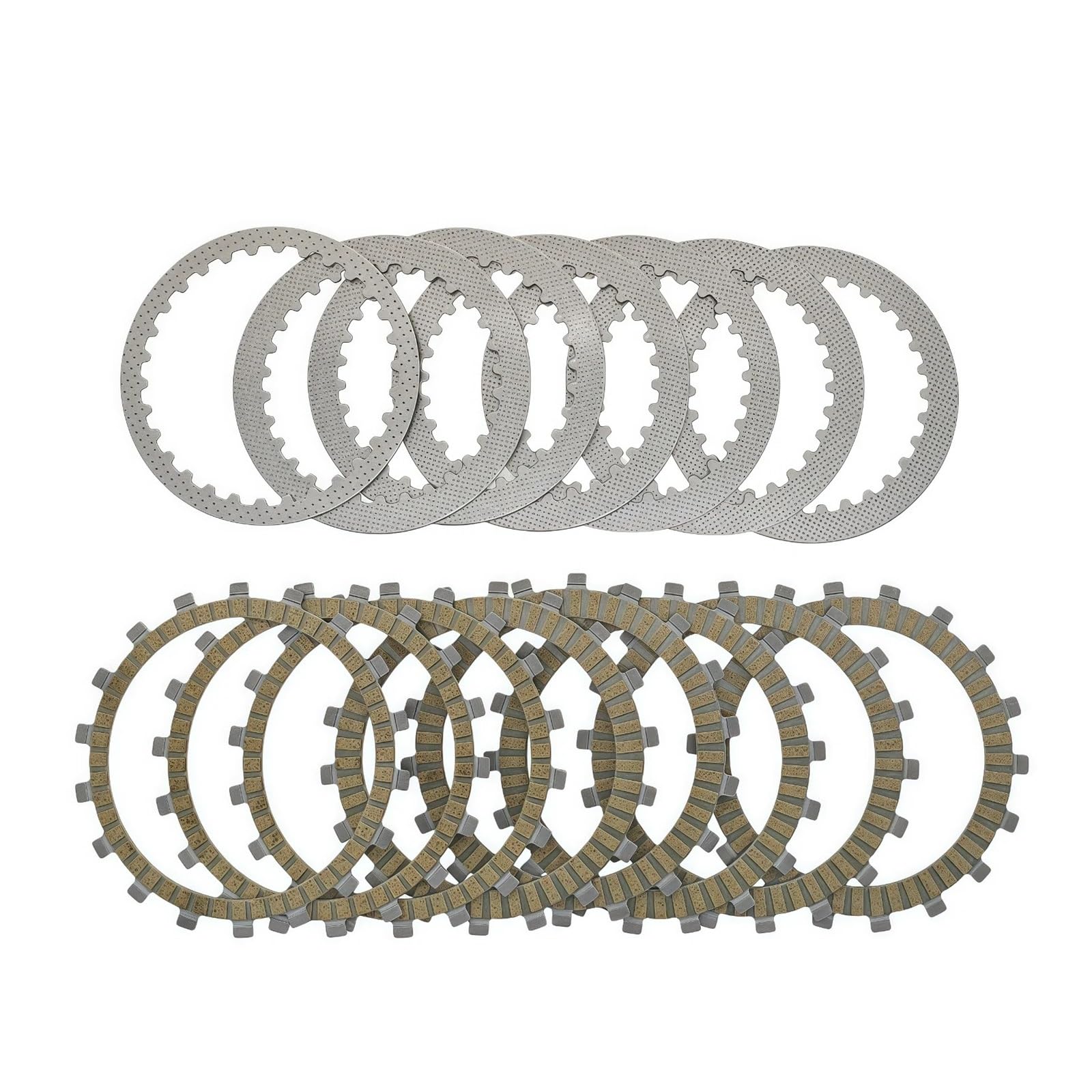Kit de plaques de friction d'embrayage R1200 R1200R R1200RS R1250 GS disques acier moto